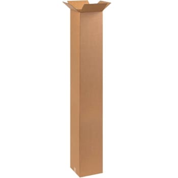 Box Partners 10x10x60" Tall Corrugated Boxes Package Of 15