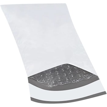Box Partners 4x8" Bubble Lined Poly Mailers Case Of 500