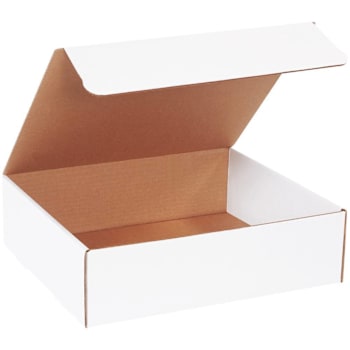 Box Partners 14x12x4" White Literature Mailers Package Of 50