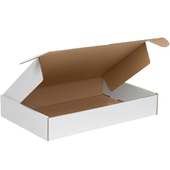 Image for Box Partners 18x12x3" White Deluxe Literature Mailer Package Of 25 from HD Supply