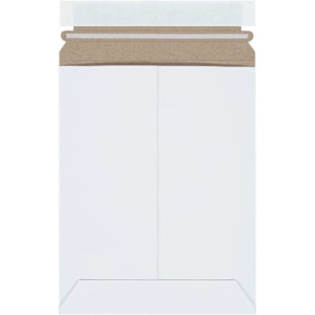Box Partners 7x9" White Self-Seal Stayflats Plus?® Mailers Case Of 100