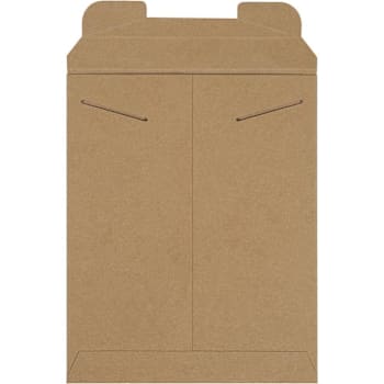 Box Partners 9 3/4x12 1/4" Kraft Stayflats?® Mailers Case Of 100