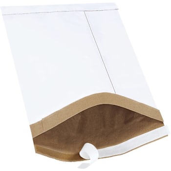 Box Partners 8 1/2x14 1/2" White #3 Self-Seal Padded Mailers Case Of 100