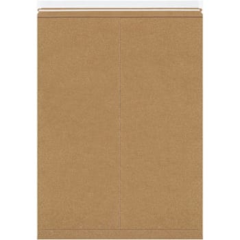 Box Partners 20x27" Kraft Self-Seal Stayflats Plus?® Mailers Case Of 50