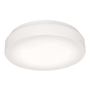 Image for Afx Cirrus 14" LED Drum 120-277v, 5 CCT And Lumen Selectable, White from HD Supply