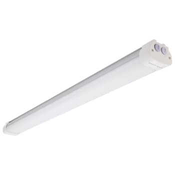 SATCO 4' LED Tri-Proof Linear With Microwave Sensor, 40/50/60 Watt, 3 CCT Select