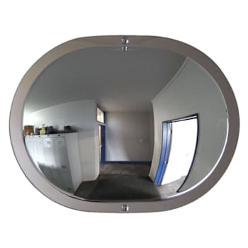 Image for Duravision™ 14" X 11" Economy Flush Fit Acrylic Convex Mirror from HD Supply