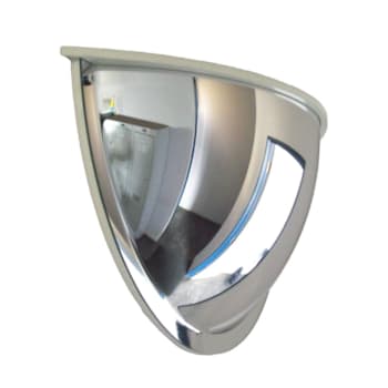 Image for Duravision™ 12" X 24" Deluxe Half Dome Acrylic Convex Mirror from HD Supply