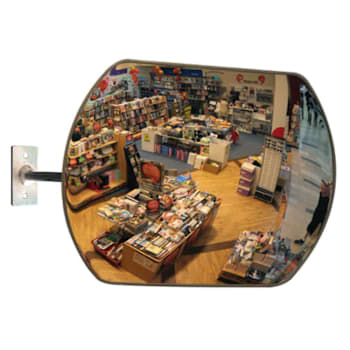 Duravision™ 24" X 16" Indoor Space Saver Acrylic Convex Mirror