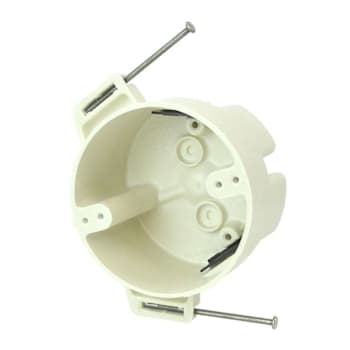 Image for Allied Moulded New Work Nail On Round Ceiling Box, 4" Diameter, 22-1/2 Cu. In. from HD Supply