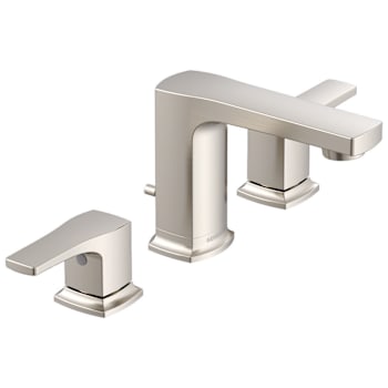 Image for Gerber Tribune 2h Ws Lavatory Faucet 50/50 Pu Drain 1.2 Brushed Nickel from HD Supply