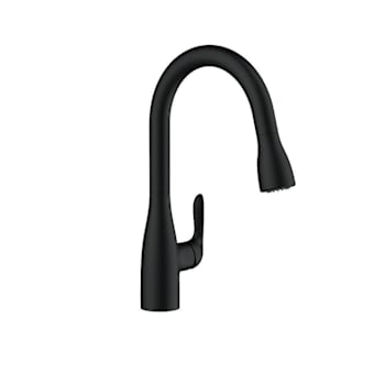 Image for Gerber Viper 1h Pull-Down Kitchen Faucet W/ Deck Plate 1.75gpm S Black from HD Supply