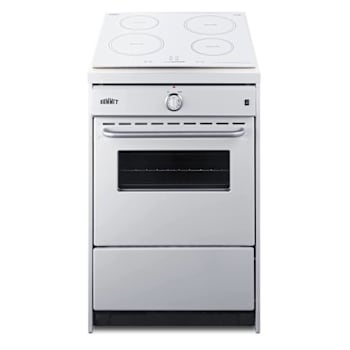 Image for Summit Appliance 24" Wide Slide-In Style 220v Electric Range In White from HD Supply