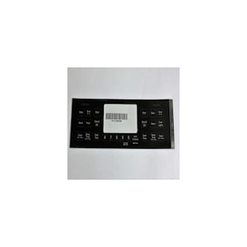Image for GE Replacement Control Overlay For Range, Part#wb27t11465 from HD Supply