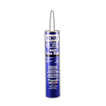 Henry 440 Cove Base Adhesive, 30 Oz. Capacity, Case Of 12