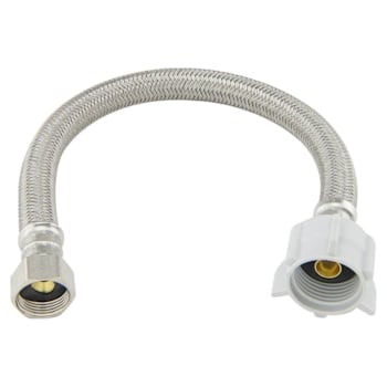 Brasscraft 1/2" Flare X7/8" Ballcock Nut X12" Braid Polymer Toilet Cn Case Of 25
