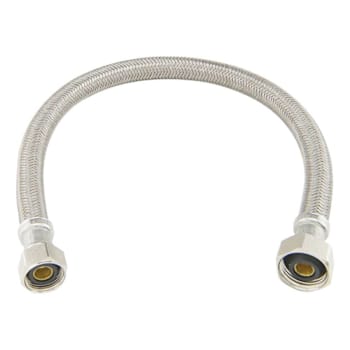 Brasscraft 1/2" Compression X1/2" FIP X16" Braided Polymer Faucet Cn Case Of 25