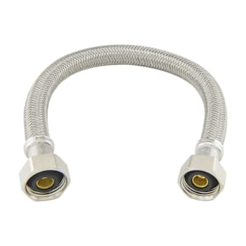 Image for Brasscraft 1/2" FIP X1/2" FIP X12" Braided Polymer Faucet Connector Case Of 25 from HD Supply