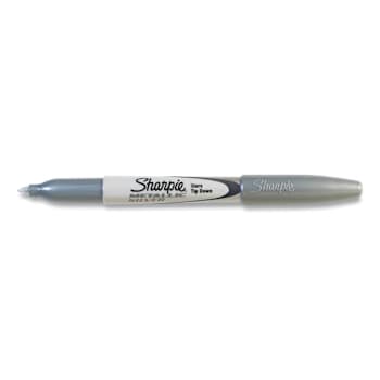 Image for Sharpie Metallic Fine Point Permanent Markers Metallic Silver Package Of 12 from HD Supply