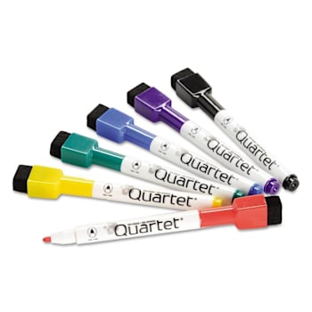 Image for Quartet Rewrite Dry Erase Mini-Marker-Fine Bullet Tip Asst Colors Package Of 6 from HD Supply