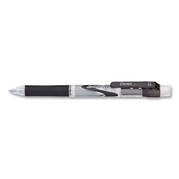 Pentel E-Sharp Mechanical Pencil 0.5 Mm Hb #2 Black Barrel Package Of 12