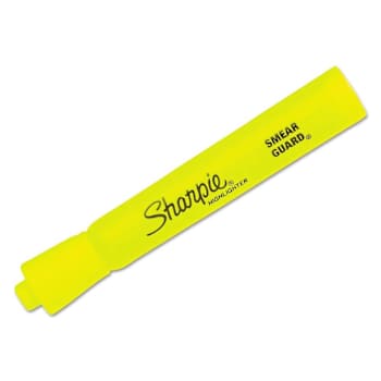 Sharpie Tank Style Highlighters Yellow Ink/Barrel Chisel Tip Package Of 12