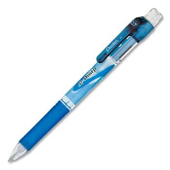 Pentel E-Sharp Mechanical Pencil 0.7 Mm Hb #2 Blue Barrel Package Of 12