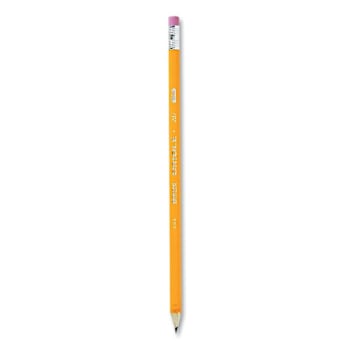 Dixon Oriole Presharpened Pencils Hb #2 Black Lead Yellow Barrel Package Of 12