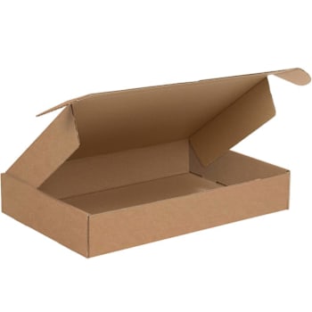 Box Partners 17 1/8 X 11 1/8 X 3" Kraft Deluxe Literature Mailer Package Of 50