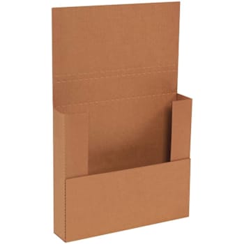 Box Partners 11 3/4 X 10 1/2 X 2 1/4" Kraft Easy-Fold Mailers Package Of 50