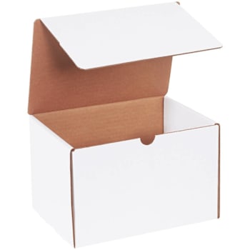 Image for Box Partners 9 X 6 1/2 X 6" White Literature Mailers Package Of 50 from HD Supply