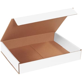Box Partners 12 X 9 X 2" White Corrugated Mailers Package Of 50
