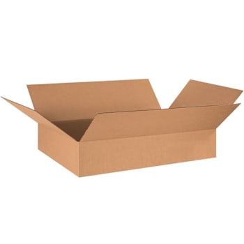 Box Partners 29 X 17 X 3" Flat Corrugated Boxes Package Of 25