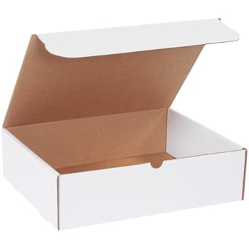 Box Partners 14 1/4 X 11 1/4 X 4" White Literature Mailers Package Of 50