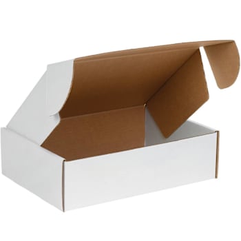 Image for Box Partners 14 X 10 X 4" White Deluxe Literature Mailers Package Of 50 from HD Supply