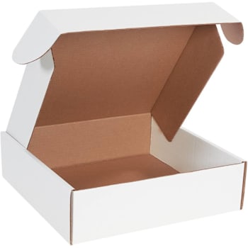 Box Partners 14 X 14 X 4" White Deluxe Literature Mailers Package Of 50