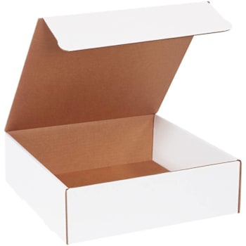 Box Partners 13 X 13 X 4" White Literature Mailers Package Of 50