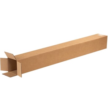 Box Partners 5 X 5 X 60" Tall Corrugated Boxes Package Of 20