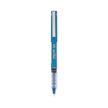 Image for Pilot Precise V5 Pen Extra-Fine .5 Mm Blue Ink Blue/Clear Brl Package Of 12 from HD Supply