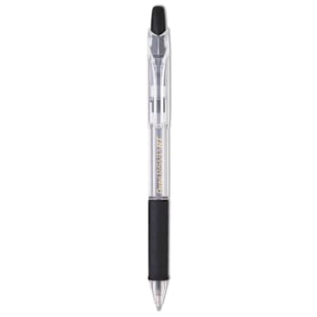 Pentel R.s.v.p. Rt Ballpoint Pen 1 Mm Black Ink Clear Brl Package Of 12