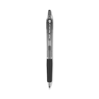 Image for Pilot Precise Gel Begreen Gel Pen Fine 0.7 Mm Black Ink Smoke Brl Package Of 12 from HD Supply