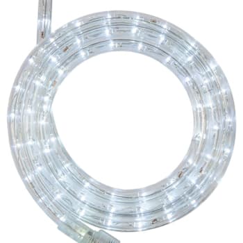 Image for Wintergreen Lighting LED Rope Light, 2 Wire 1/2", 120 Volt, Cool White, 18' from HD Supply