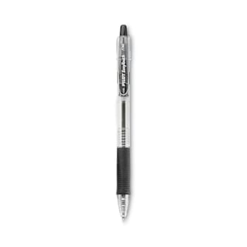 Pilot Easytouch Ballpoint Pen Fine 0.7 Mm Black Ink Clear Brl Package Of 12