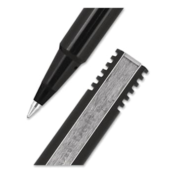 Image for Uni-Ball Rollerball Pen Extra-Fine 0.5 Mm Black Ink Black Brl Package Of 12 from HD Supply