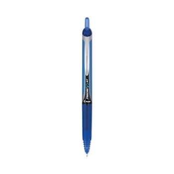 Pilot Precise V7rt Rollerball Pen Fine 0.7 Mm Blue Ink Blue Brl Package Of 12