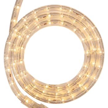 Image for Wintergreen Lighting LED Rope Light, 2 Wire 1/2", 120 Volt, Warm White, 18' from HD Supply
