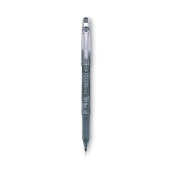 Image for Pilot Precise P-500 Gel Pen Extra-Fine 0.5 Mm Black Ink Black Brl Package Of 12 from HD Supply