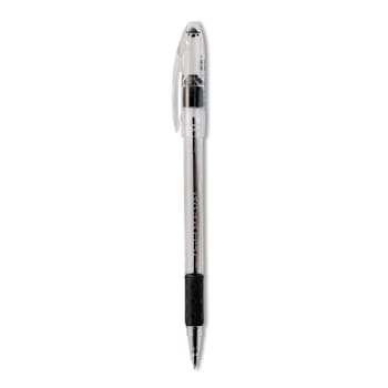 Image for Pentel R.s.v.p. Pen Stick Fine 0.7 Mm Black Ink Clear/Black Brl Package Of 12 from HD Supply