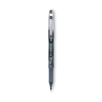 Image for Pilot Precise P-700 Gel Pen Stick Fine 0.7 Mm Black Ink Black Brl Package Of 12 from HD Supply