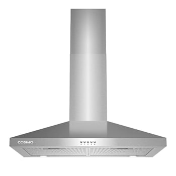 Image for 30 In. Nebula Collection 250 CFM Ducted Wall Mount Range Hood, Button Control, LED Lights, Mesh Filters, Stainless Steel from HD Supply